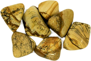 24x L Tumble Stones - Piedra del desierto de Kalahari