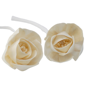 12x Flores Para Difuroses - Lrg Rose en Corda