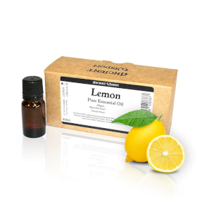 10x Aceite esencial sin etiqueta limón 10ml