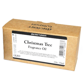 10x Aceites de Fragancia sin etiqueta 10ml - Árbol de Navidad