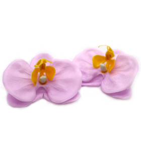 25x Flor de Jabón Artesanal - Orquídea - Púrpura